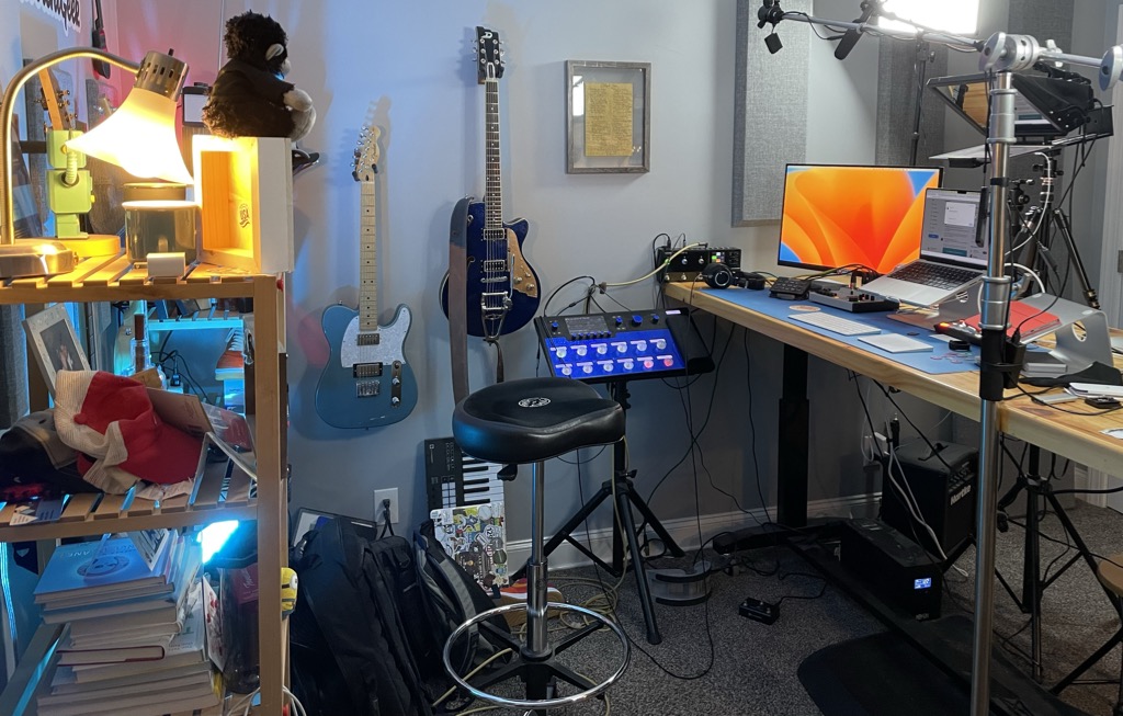 MY  STUDIO SETUP 