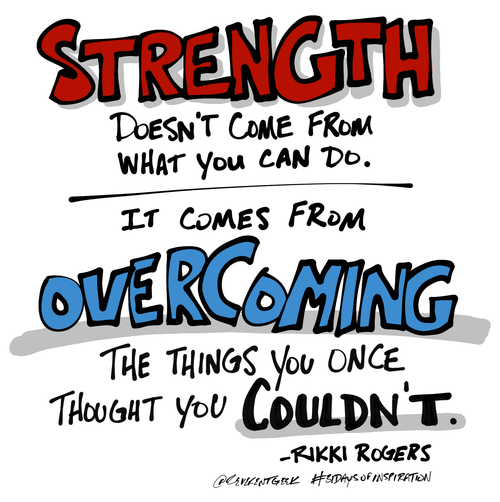 31 Days of Inspiration Illustration: Rikki Rogers quote