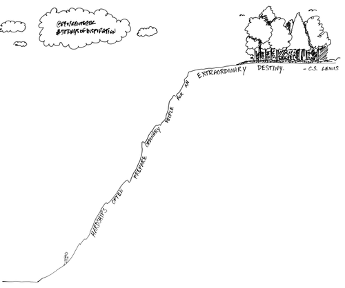 31 Days of Inspiration Illustration: C.S. Lewis quote