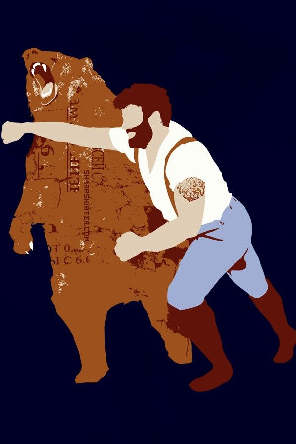Punching a bear