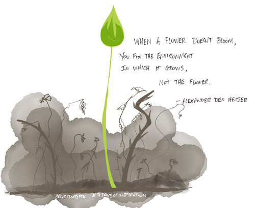 31 Days of Inspiration Illustration: Alexander Den Heijer quote