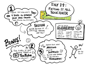 Sketch note challenge