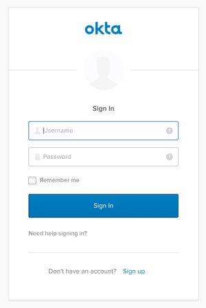 Okta Login