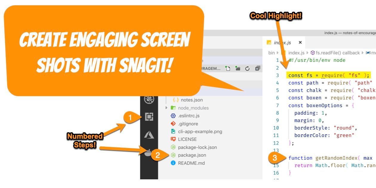 Create Engaging Screen Shots with Snagit