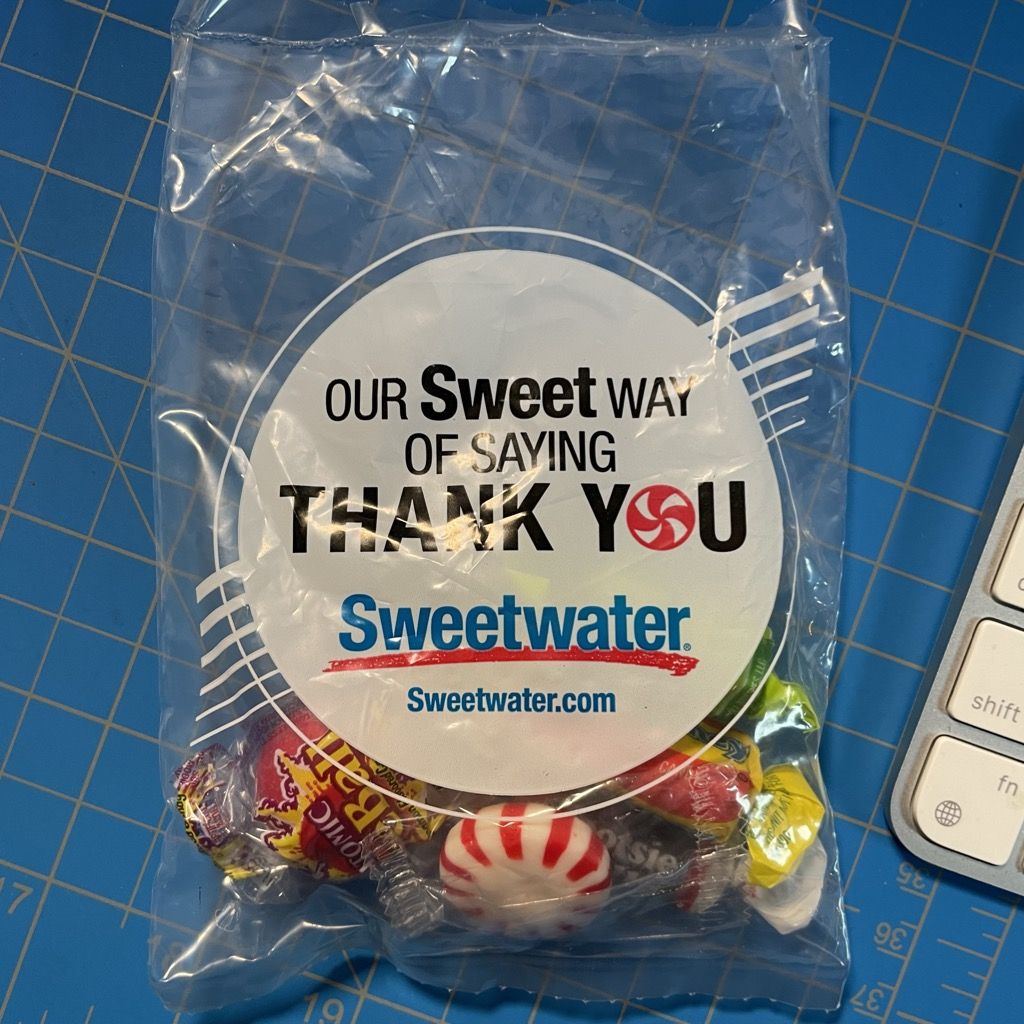 Sweetwater bag of candy